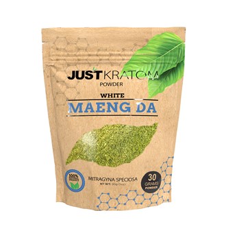 Just Kratom 30 G White Maeng Da Powder